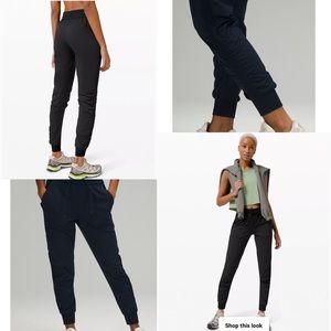 Lululemon navy beyond the studio jogger